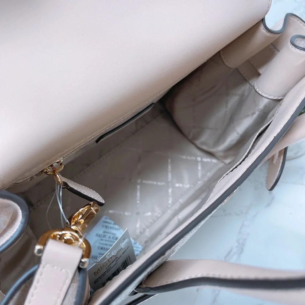 Michael Kors Carmen Medium Flap Satchel - Picture 6 of 10